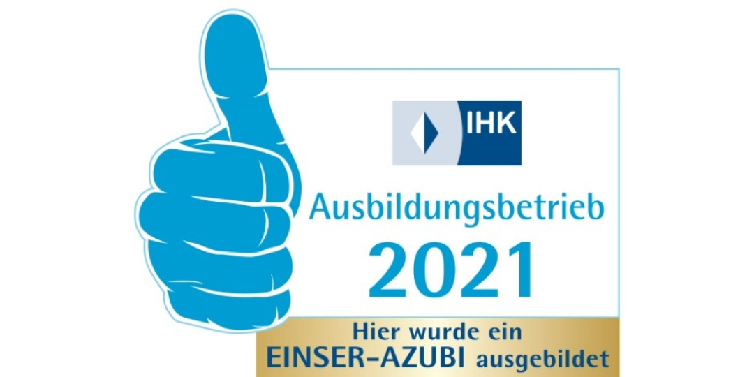 Zertifikat IHK Ausbildungsbetrieb 2021 Zertifikat IHK Ausbildungsbetrieb 2021