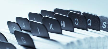 Karteikartenregister