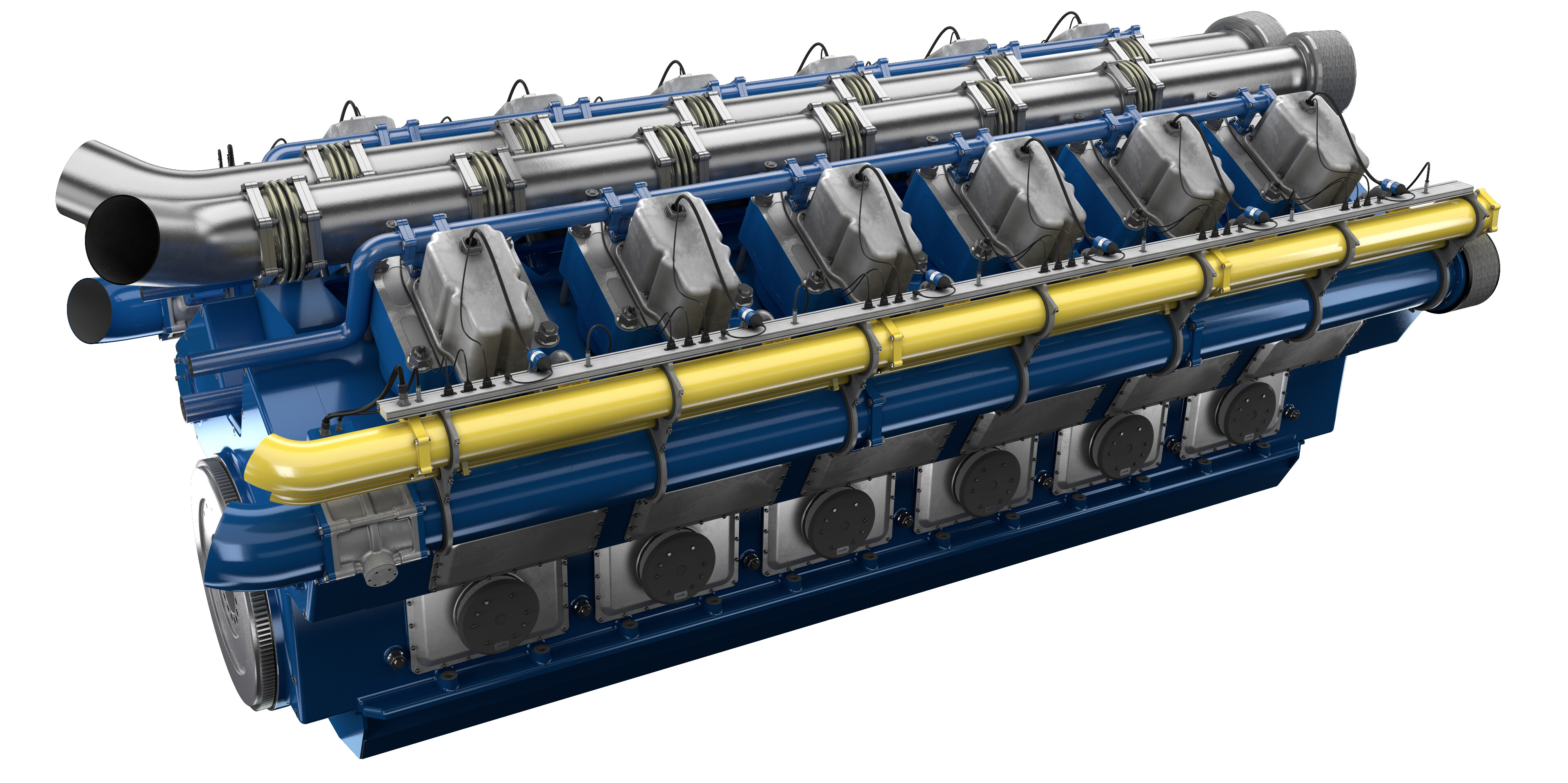 Components for gas engines Components for gas engines